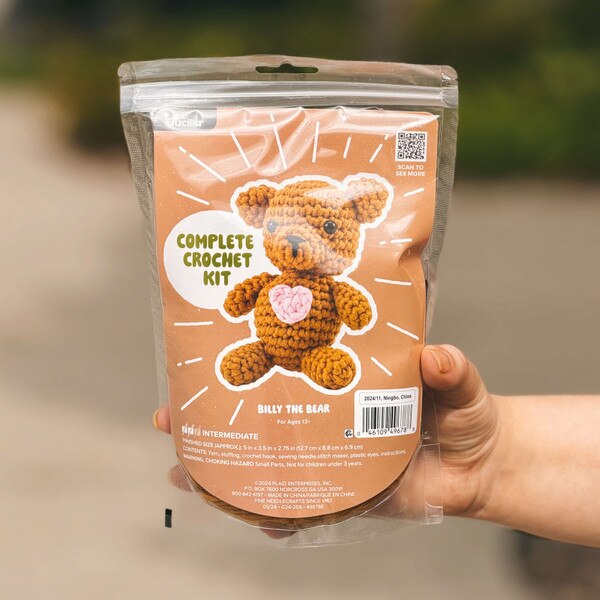 Crochet Kit - Billy the Bear